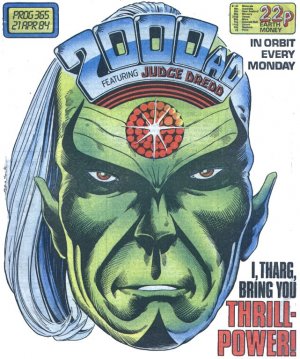 2000 AD 365 - I. Tharg. Bring You Thrill-Power