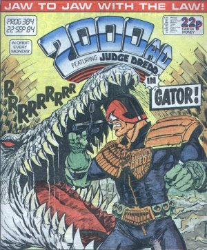 2000 AD 384 - Jaw to Jaw With the Law!