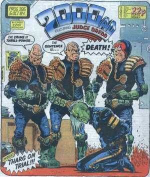 2000 AD 386 - Tharg on Trial!