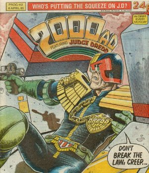 2000 AD # 412 Issues