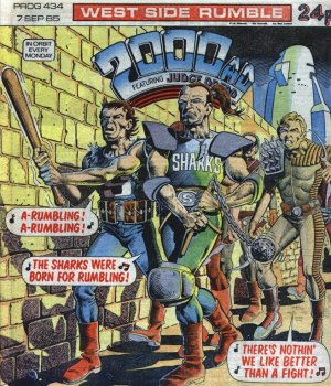 2000 AD # 434 Issues