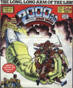 2000 AD 455 - The Long. Long Arm of the Law!