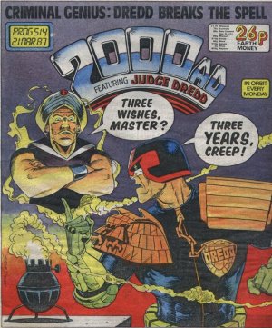 2000 AD # 514 Issues