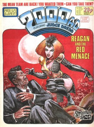 2000 AD 525 - Reagan and the Red Menace