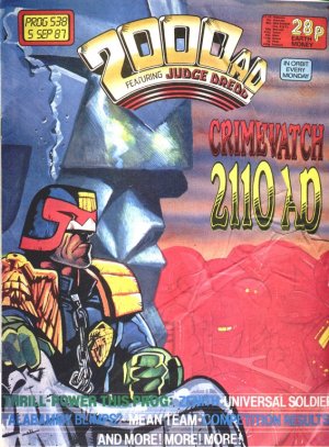 2000 AD 538 - Crimewatch 2110 AD