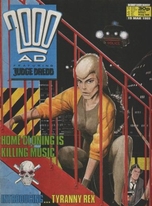 2000 AD 566 - Home Cloning is Killing Music