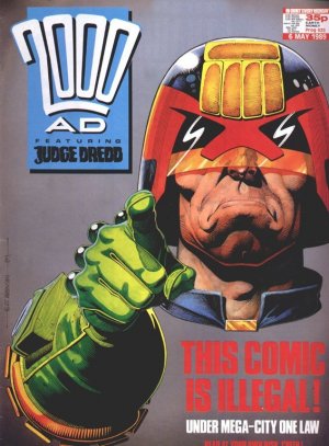 2000 AD 625 - This Comic is Illegal!