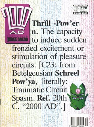 2000 AD 637 - Thrill Pow'er
