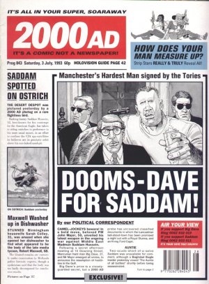 2000 AD # 843 Issues