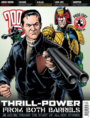 2000 AD 1387 - Thrill-Power From Both Barrels