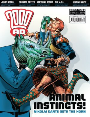2000 AD 1434 - Animal Instincts!