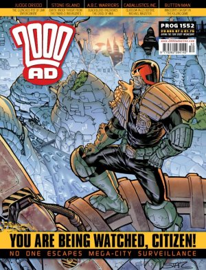 2000 AD 1552 - You are Being Watched. Citizen!