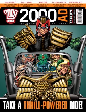 2000 AD 1576 - Take A Thrill-Powered Ride !