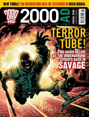 2000 AD 1581 - Terror Tube !