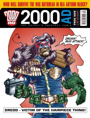 2000 AD 1639 - Dredd - Victim of the Hairpiece Thing!