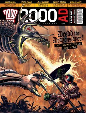 2000 AD 1671 - Dredd the Dragonslayer!