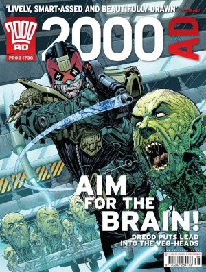 2000 AD 1738 - Aim for the Brain!