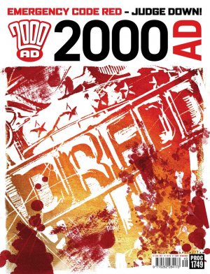 2000 AD 1749 - Emergency Code Red - Judge Down!