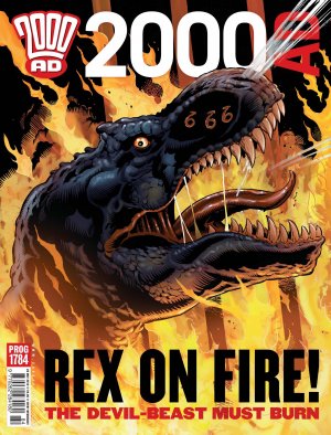 2000 AD 1784 - Rex on Fire!