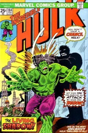 couverture, jaquette The Incredible Hulk 184  - Shadow on the Land!Issues V1 Suite (1968 - 1999) (Marvel) Comics