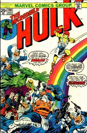 The Incredible Hulk 190 - The Man Who Came Down on a Rainbow!