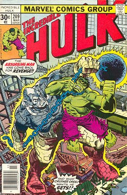 The Incredible Hulk 209 - The Absorbing Man Is Out For Blood!!