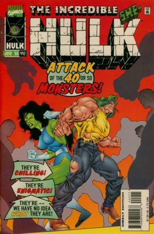 couverture, jaquette The Incredible Hulk 442  - Private SessionsIssues V1 Suite (1968 - 1999) (Marvel) Comics
