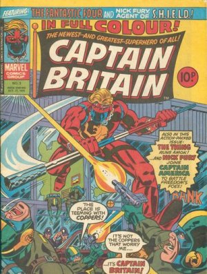 Captain Britain 3 - maihem on a Monday Morning!