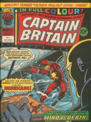 Captain Britain 7 - Wind of Death!