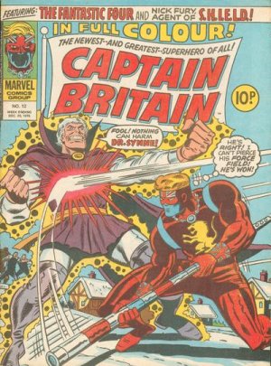 Captain Britain 12 - To die a superhero!