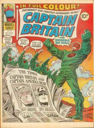 Captain Britain 19 - Two Died with Honour!