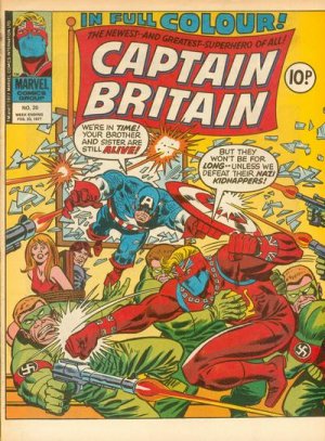 Captain Britain 20 - While the World gently weeps