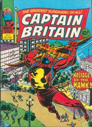 Captain Britain 31 - In the shadow of the Hawk!