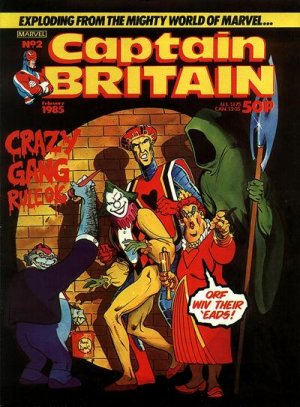 Captain Britain # 2 Issues V2 (1985 - 1986)