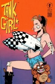 couverture, jaquette Tank Girl 1  - 1 (of 4)Simple (1991) (Dark Horse Comics) Comics