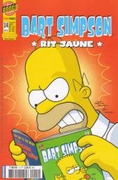 couverture, jaquette Bart Simpson 14  - Rit JauneSimple (2002 - 2007) (Panini Comics) Comics