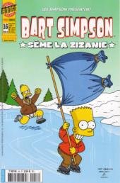 couverture, jaquette Bart Simpson 16  - Sème la zizanieSimple (2002 - 2007) (Panini Comics) Comics