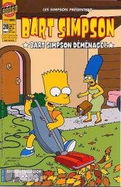 couverture, jaquette Bart Simpson 20  - Bart Simpson déménageSimple (2002 - 2007) (Panini Comics) Comics