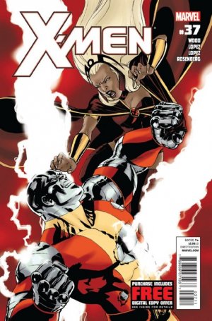 couverture, jaquette X-Men 37  - human being 2 of 2Issues V2 (2010 - 2013) (Marvel) Comics