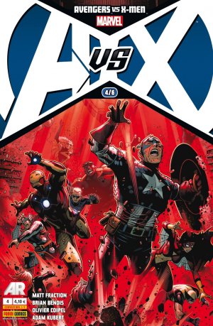 couverture, jaquette Avengers Vs. X-Men 4  - Variant Cover Jim CheungKiosque (2012 - 2013) (Panini Comics) Comics