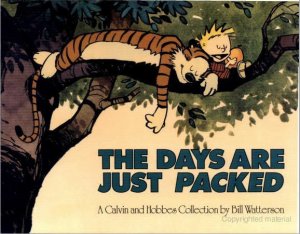 couverture, jaquette Calvin et Hobbes 8  - The Days are Just PackedSimple (1987 - 1996) (Andrews Mcmeel Publishing) Comics