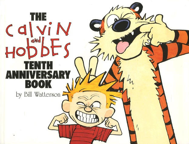 couverture, jaquette Calvin et Hobbes 5  - The Calvin and Hobbes Tenth Anniversary BookIntégrale (1988 - 2005) (Andrews Mcmeel Publishing) Comics