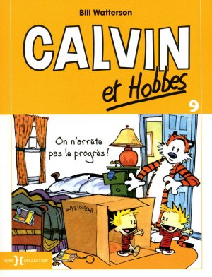 couverture, jaquette Calvin et Hobbes 9  - On n'arrête pas le progrès !Simple petit format (2010 - 2014) (hors collection) Comics