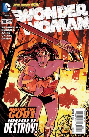 couverture, jaquette Wonder Woman 18  - Whom the Gods Would Destroy - cover #1Issues V4 - New 52 (2011 - 2016) (DC Comics) Comics