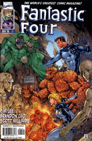 Fantastic Four 1 - Renaissance (Brett Booth Variant Cover)