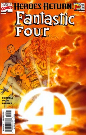 Fantastic Four 1 - Vive Fantastique! (Sunburst Variant)