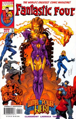 couverture, jaquette Fantastic Four 11  - The First The Final? Fire!Issues V3 (1998 - 2003) (Marvel) Comics