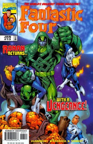 couverture, jaquette Fantastic Four 13  - I, RonanIssues V3 (1998 - 2003) (Marvel) Comics