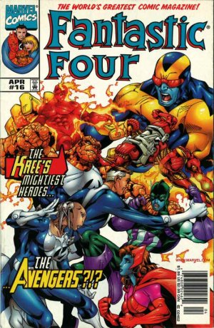 couverture, jaquette Fantastic Four 16  - Unnatural SelectionIssues V3 (1998 - 2003) (Marvel) Comics