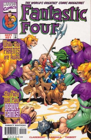 couverture, jaquette Fantastic Four 21  - Rascals 4Issues V3 (1998 - 2003) (Marvel) Comics